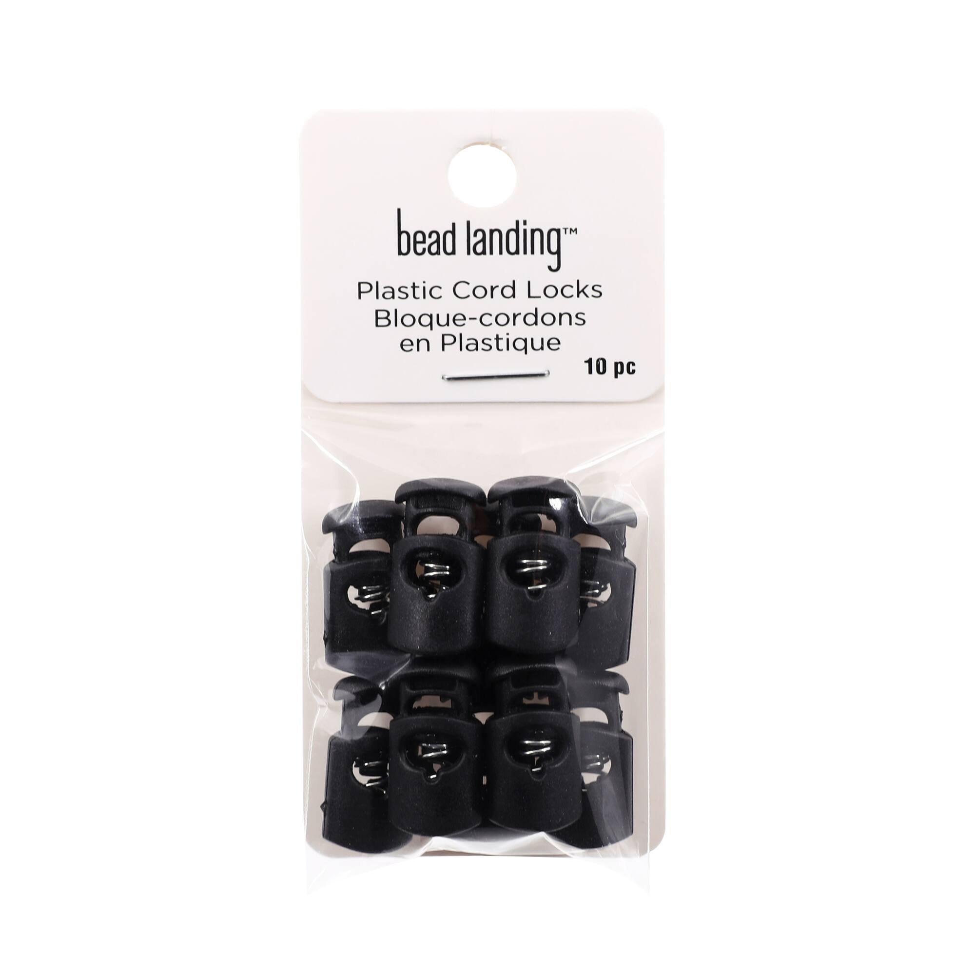 11mm x 21mm Plastic Cord Locks, 10ct. by Bead Landing™